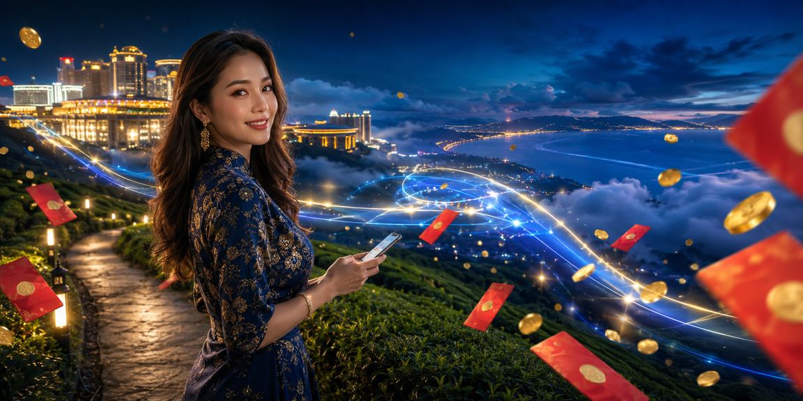 Suasana Genting Highlands dengan sampul merah gaya Melayu platform 935