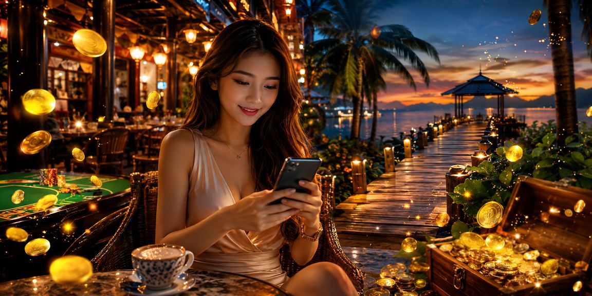 Permainan baccarat meja kasino gaya Melayu Ipoh