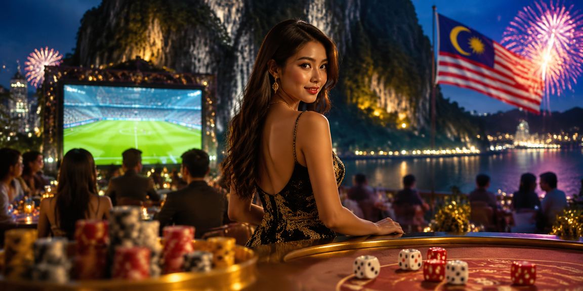 Pertaruhan bola sepak gaya Melayu di Ipoh suasana meriah
