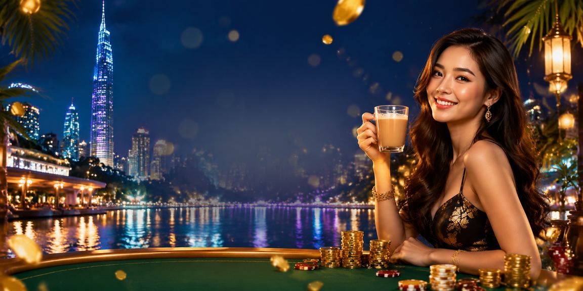 Permainan poker gaya Melayu di Kuala Lumpur malam hari