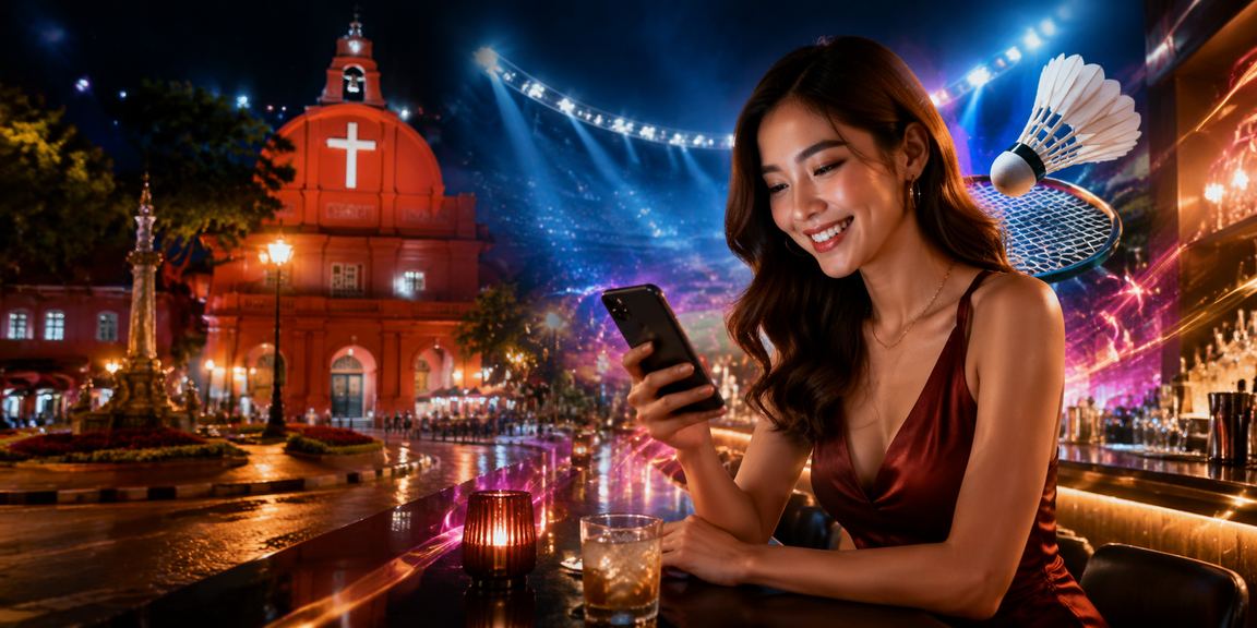 Pengguna Melaka menggunakan aplikasi kasino 935 gaya Melayu di telefon pintar