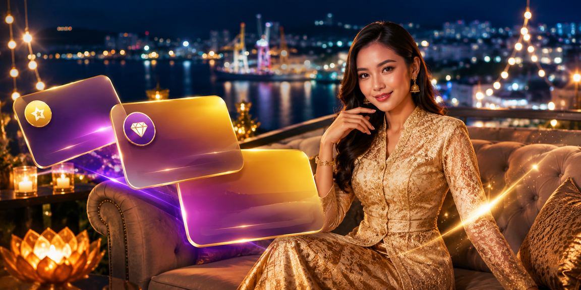 Ganjaran VIP bonus Malaysia wanita berkebaya suasana mewah