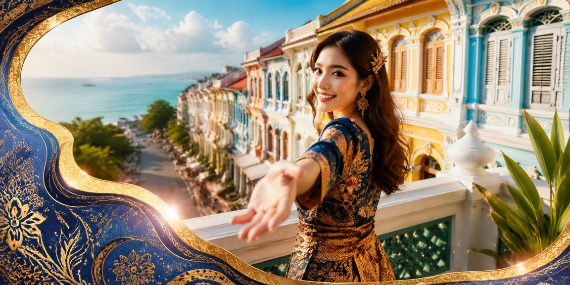 Pengguna berbatik Penang menyemak nilai taruhan jackpot di platform 935